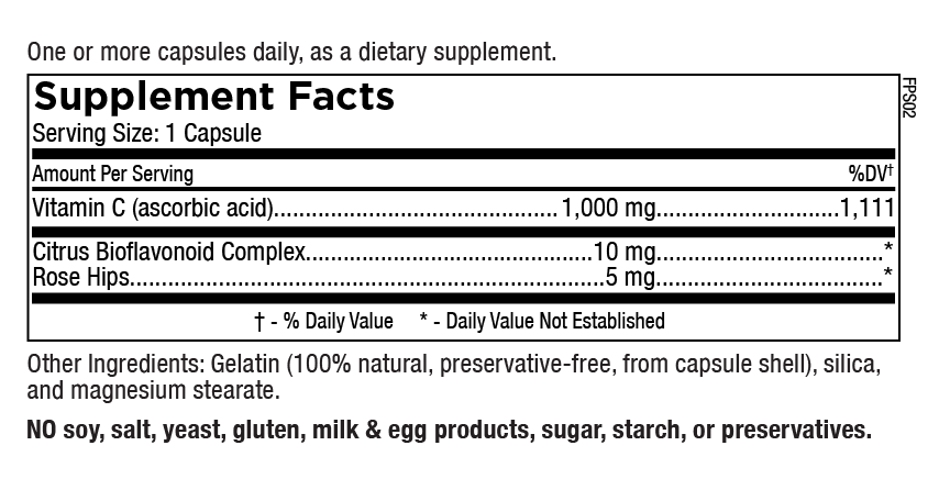 vitamin c-1000 with rose hips & bioflavonoids
