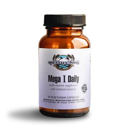 Mega 1 Daily Multivitamin + Minerals (60 Vegetarian Capsules)