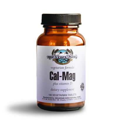 Cal-Mag + Vitamin D (Vegetarian Formula) – Bone & Muscle Support (180 Tablets)