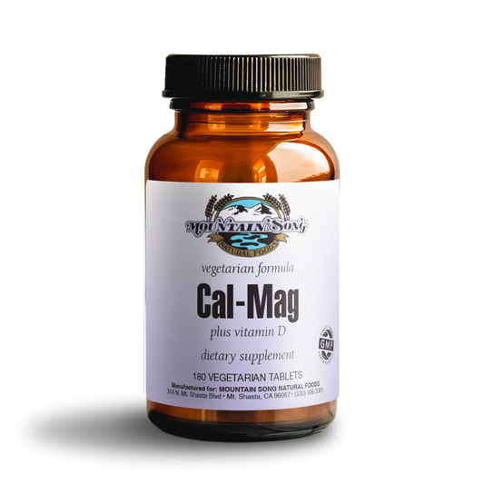 Cal-Mag + Vitamin D (Vegetarian Formula) – Bone & Muscle Support (180 Tablets)