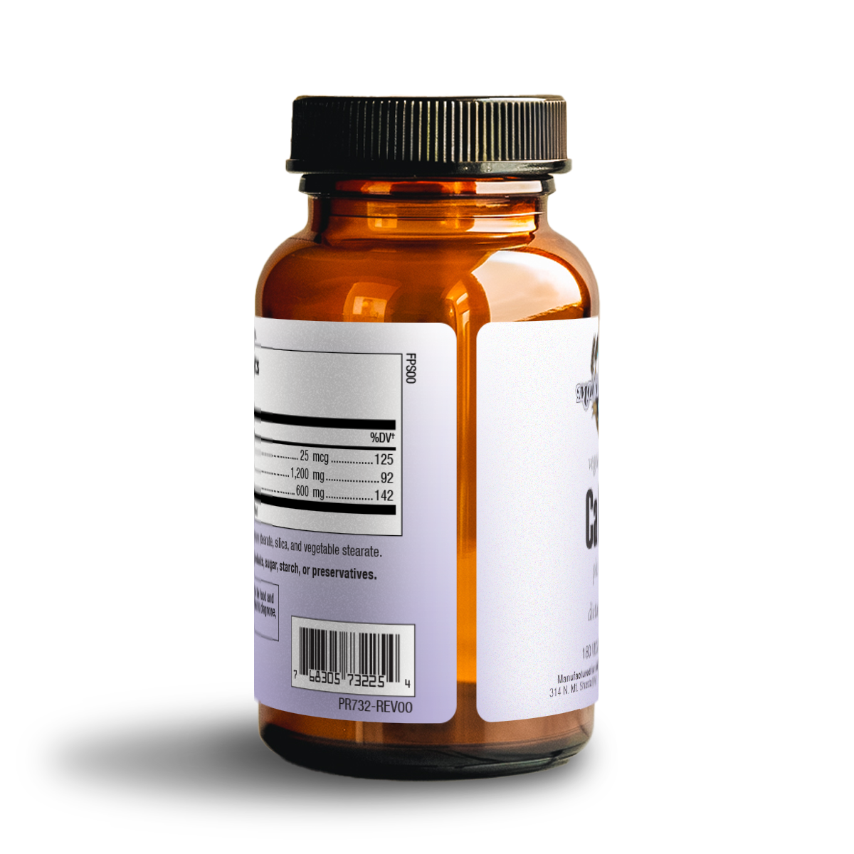 cal-mag + vitamin d (vegetarian formula) – bone & muscle support (180 tablets)