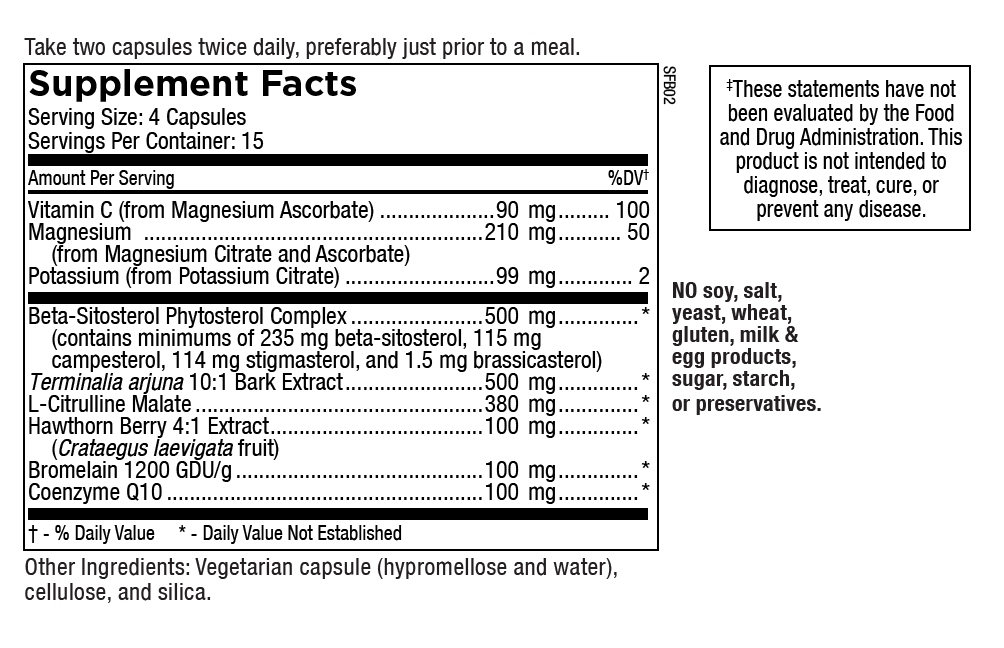 heart support – cholesterol & circulation support for heart health