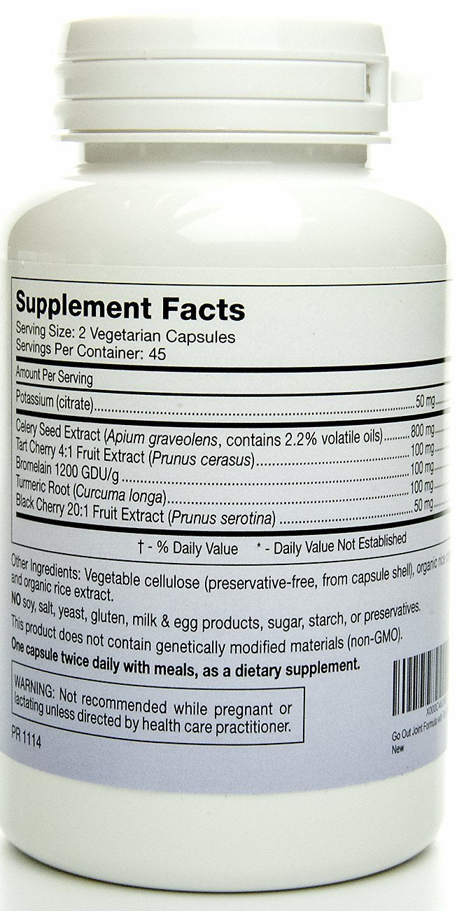 go-out | joint comfort & healthy uric acid support